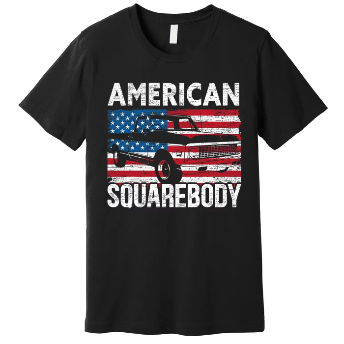 Square Body for a Old Chevy Pickup Truck Lovers Premium T-Shirt