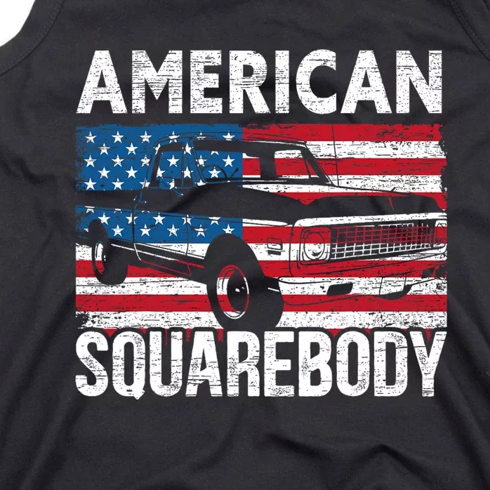 Square Body for a Old Chevy Pickup Truck Lovers Tank Top