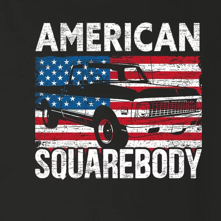 Square Body for a Old Chevy Pickup Truck Lovers Toddler Long Sleeve Shirt