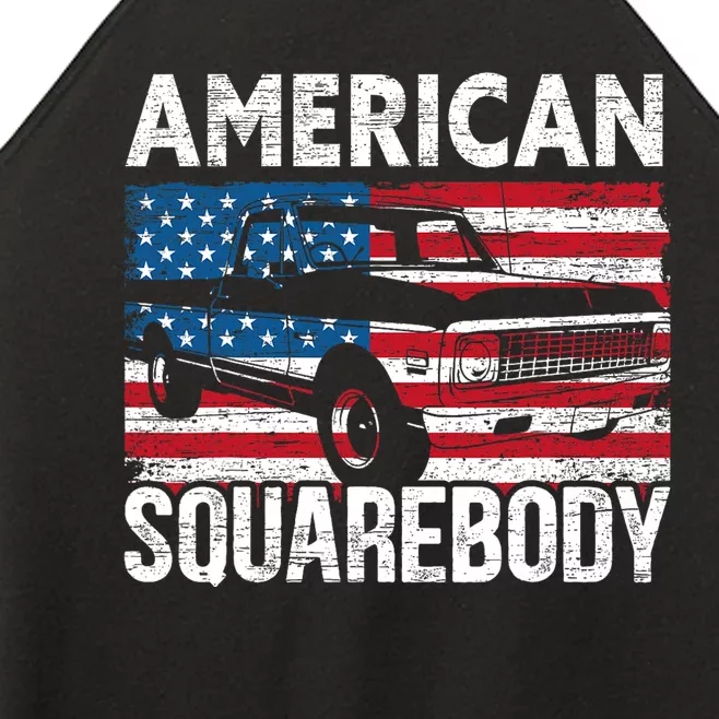 Square Body for a Old Chevy Pickup Truck Lovers Women’s Perfect Tri Rocker Tank