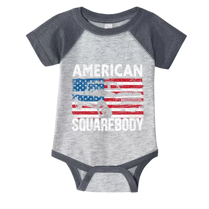 Square Body for a Old Chevy Pickup Truck Lovers Infant Baby Jersey Bodysuit