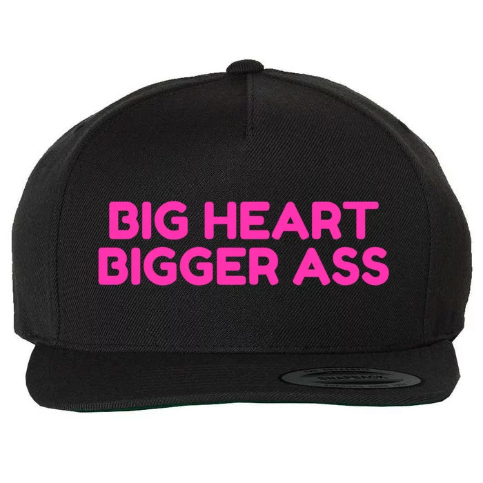 Sarcastic Booty Funny Humor Curvy Wool Snapback Cap