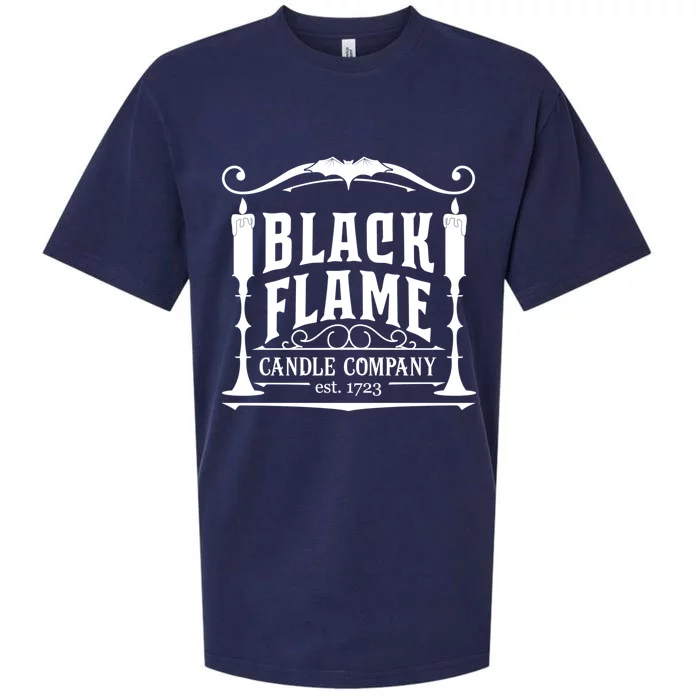 Salem Black Flame Candle Company Est 1723 Halloween Great Gift Sueded Cloud Jersey T-Shirt