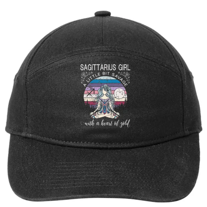 Sagittarius Birthday for Wo December Gift 7-Panel Snapback Hat