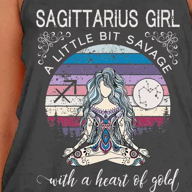 Sagittarius Birthday for Wo December Gift Women's Knotted Racerback Tank