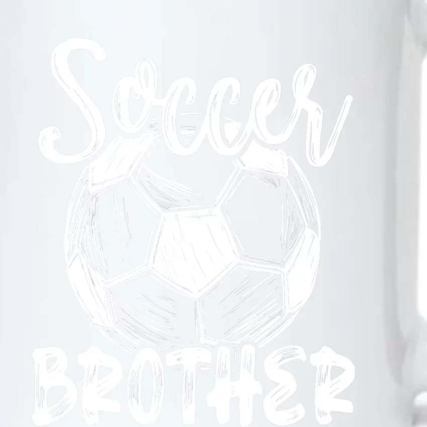 Soccer Brother Family Matching Team Player Soccer Ball Black Color Changing Mug