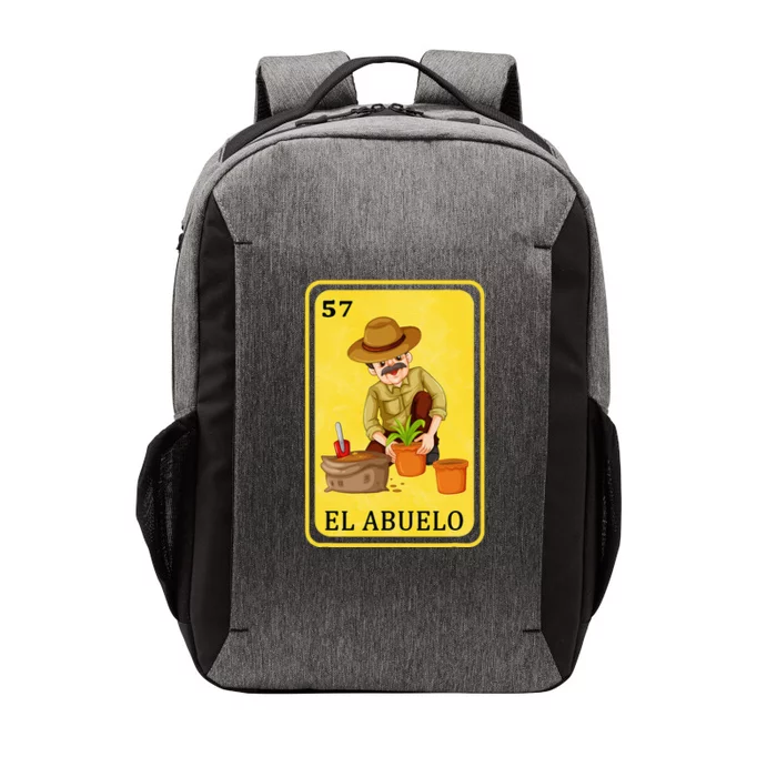 Spanishmexican Bingo Funny Gifts El Abuelo Vector Backpack