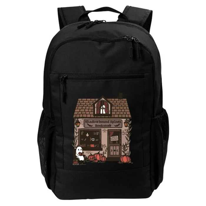 Spooky Bookstore Fall Cozy Daily Commute Backpack