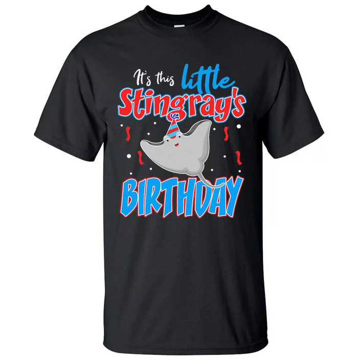 Stingray Birthday Funny November December January Tall T-Shirt