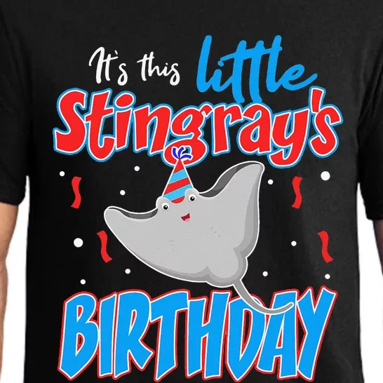 Stingray Birthday Funny November December January Pajama Set