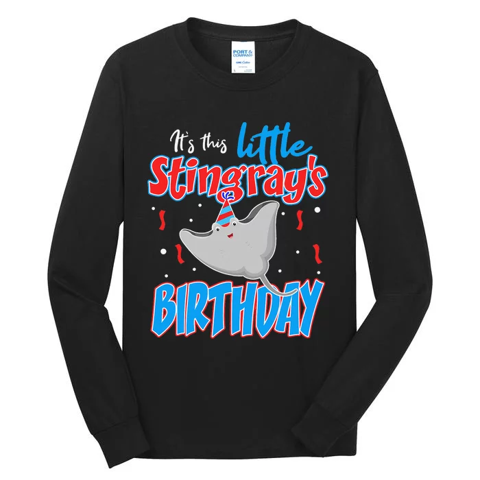 Stingray Birthday Funny November December January Tall Long Sleeve T-Shirt