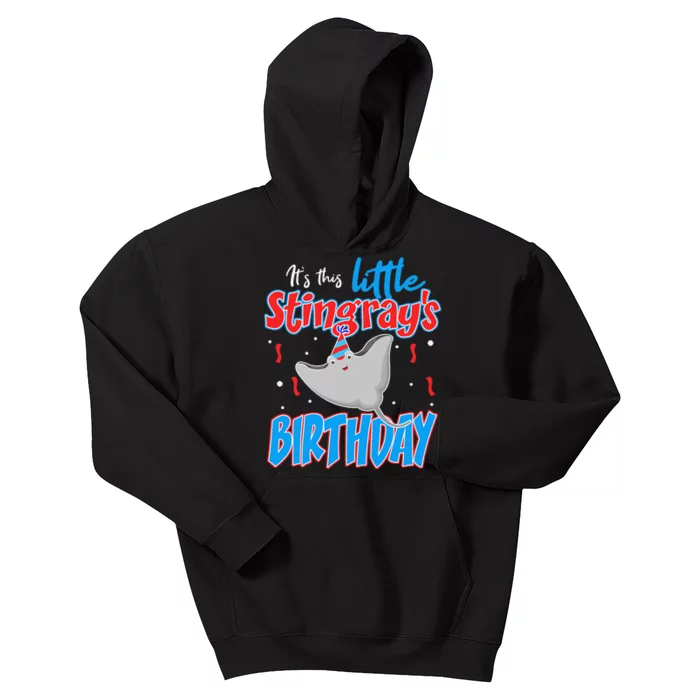 Stingray Birthday Funny November December January Kids Hoodie