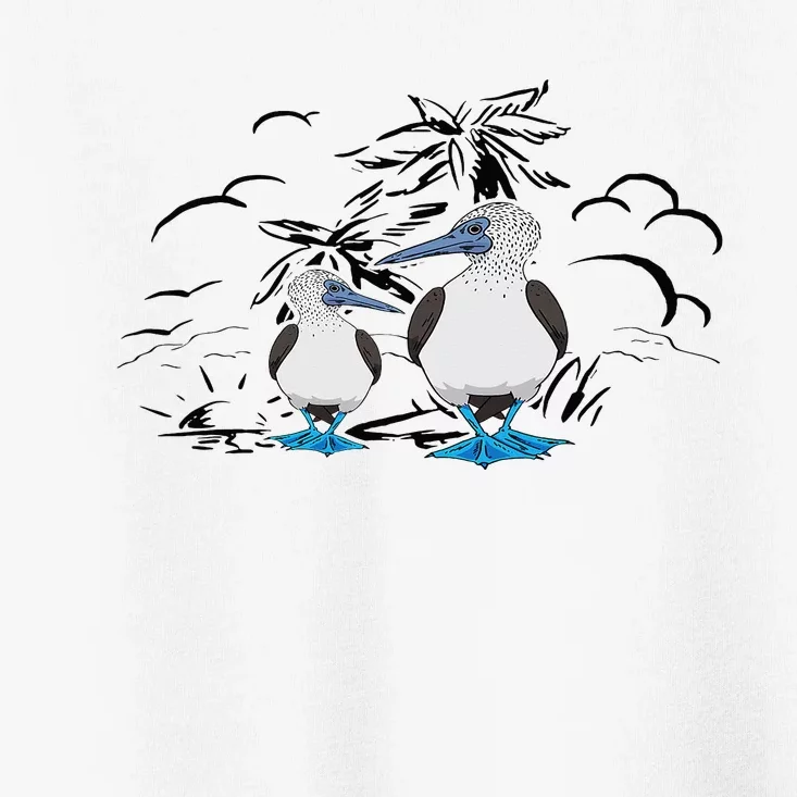 Seabirds Blue Footed Booby Bird Galapagos Islands Toddler T-Shirt