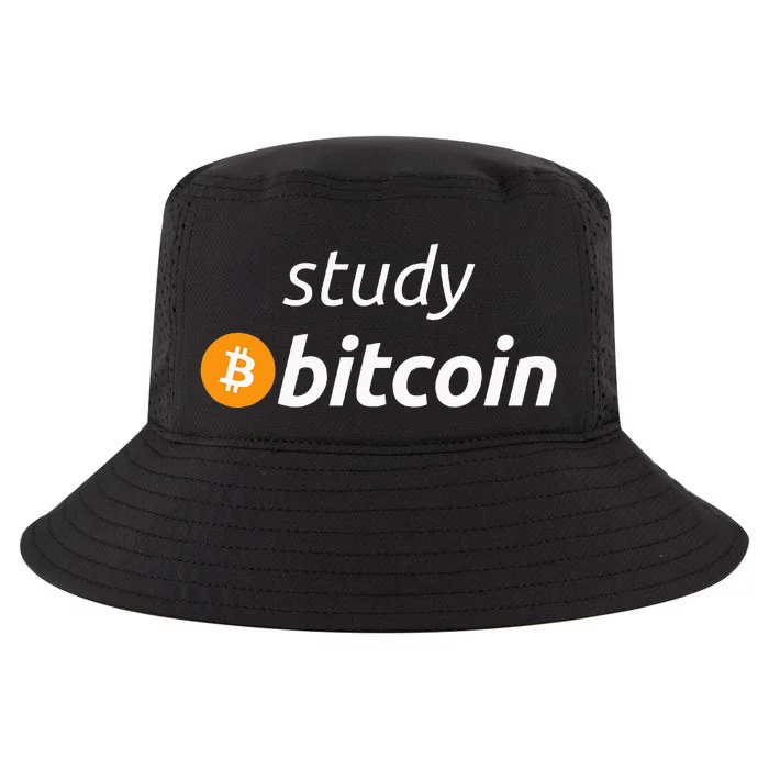 Study Bitcoin Famous Bitcoin Quote Cool Comfort Performance Bucket Hat