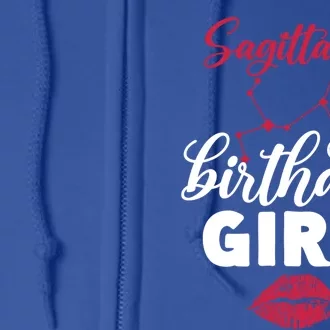 Sagittarius Birthday Funny Gift Full Zip Hoodie