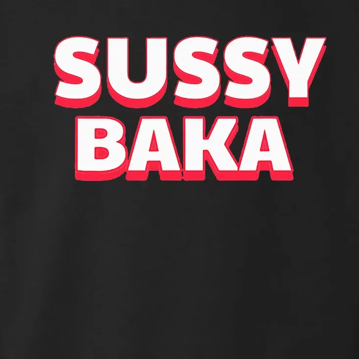 Sussy Baka Funny Sus Meme Toddler Hoodie