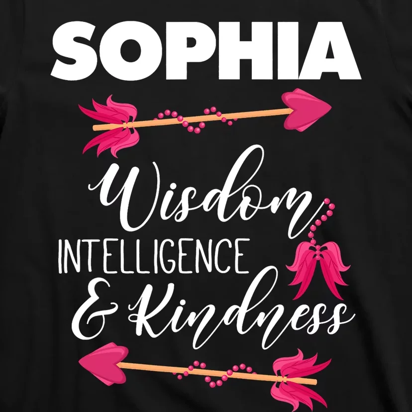 Sophia Birthday For Girl And Ladies T-Shirt