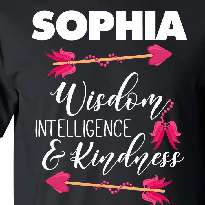 Sophia Birthday For Girl And Ladies Tall T-Shirt