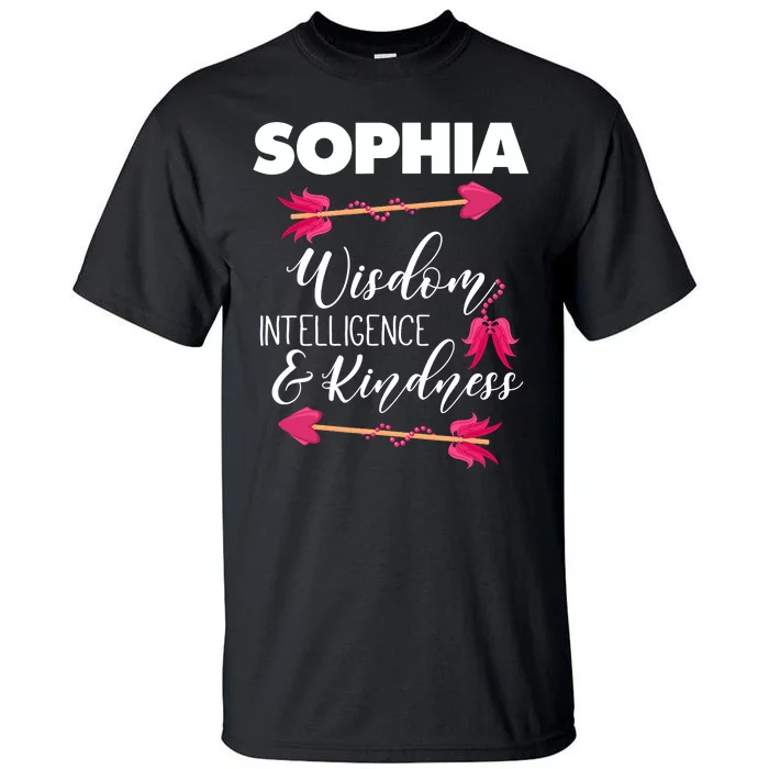 Sophia Birthday For Girl And Ladies Tall T-Shirt