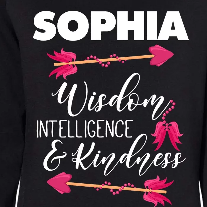 Sophia Birthday For Girl And Ladies Womens California Wash Sweatshirt