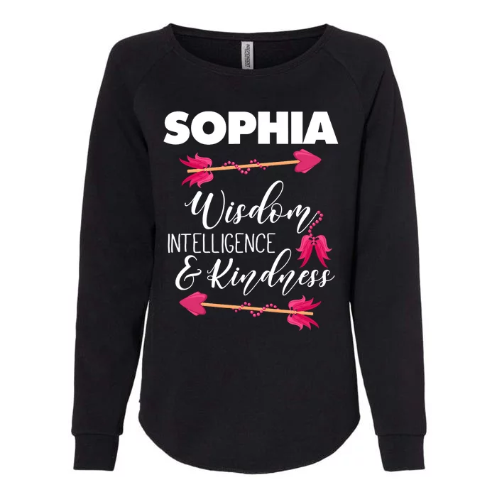 Sophia Birthday For Girl And Ladies Womens California Wash Sweatshirt