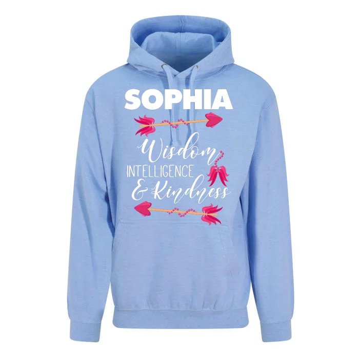 Sophia Birthday For Girl And Ladies Unisex Surf Hoodie