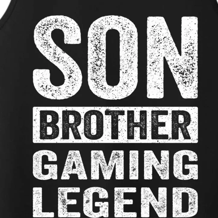 Son Brother Gamer Legend Gaming For Nage 816 Year Meaningful Gift Performance Tank