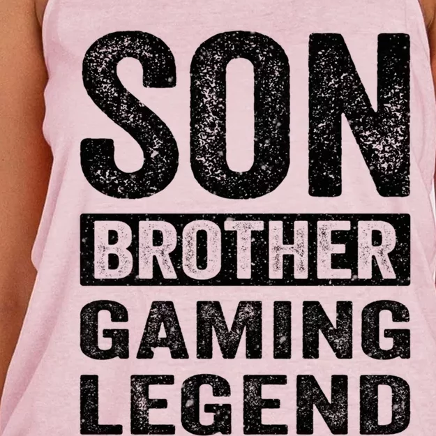 Son Brother Gamer Legend Gaming For Nage 816 Year Meaningful Gift Women's Knotted Racerback Tank