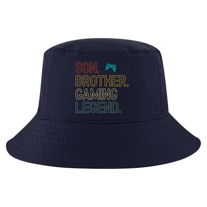 Son Brother Gaming Legend For Gamer Meaningful Gift Cool Comfort Performance Bucket Hat