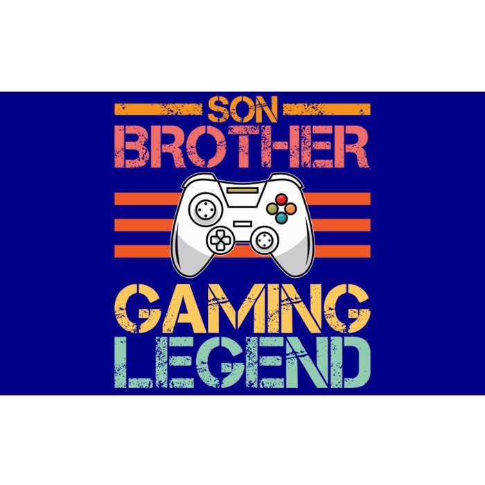 Son Brother Gaming Legend Gamer Family Gaming Brothers Gift Bumper Sticker