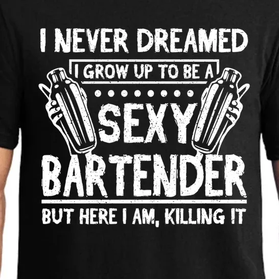 Sexy Bartender Gift Pajama Set