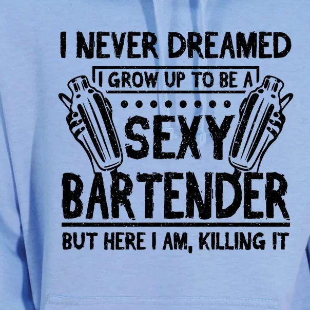 Sexy Bartender Gift Unisex Surf Hoodie