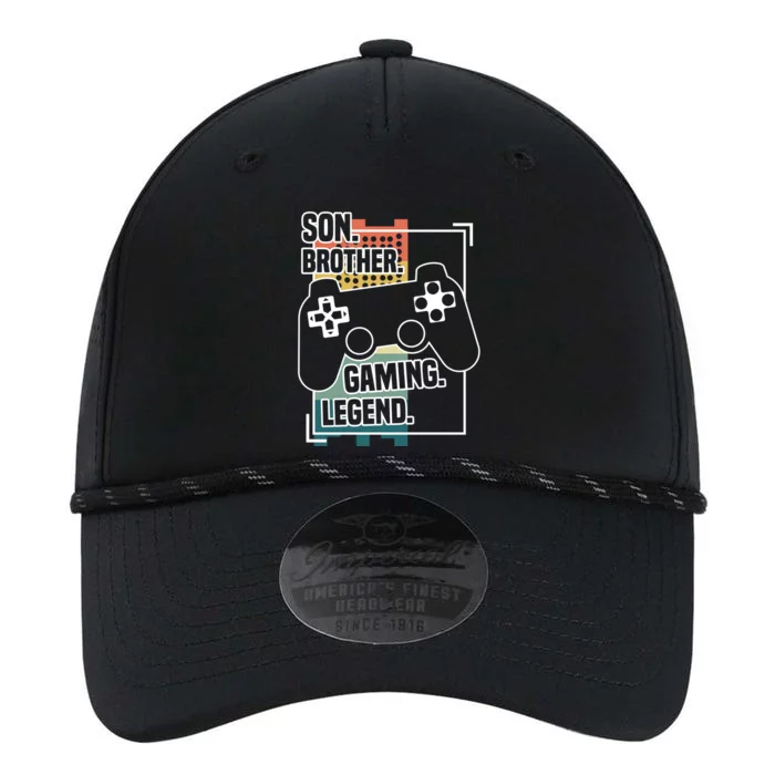 Son Brother Gaming Legend Funny Gamer Great Gift Performance The Dyno Cap