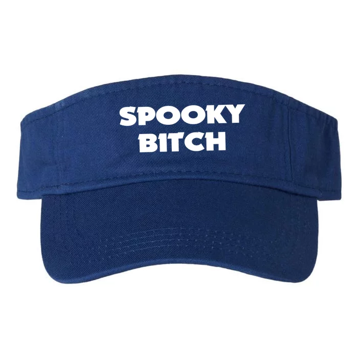 Spooky Bitch Gift Valucap Bio-Washed Visor