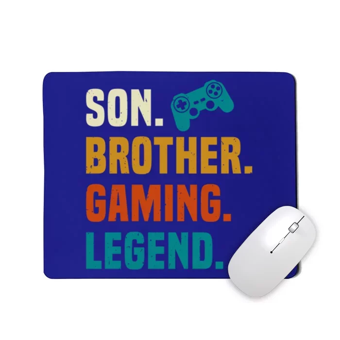 Son Brother Gaming Legend Next Level Gear And Accessories Gift Mousepad