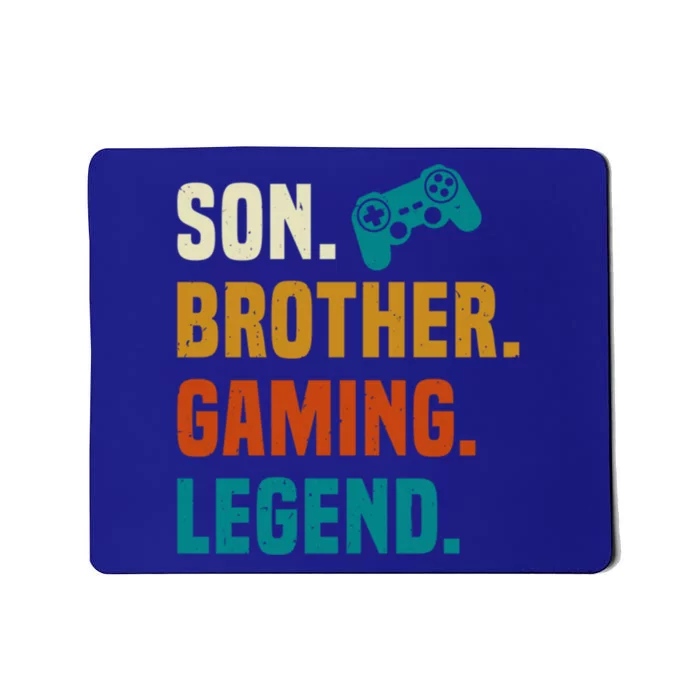 Son Brother Gaming Legend Next Level Gear And Accessories Gift Mousepad