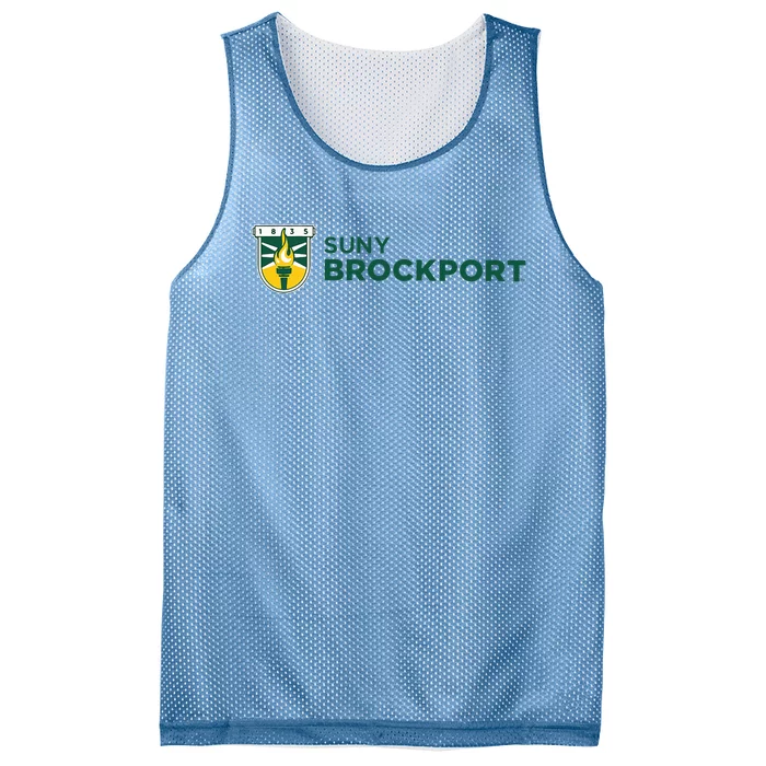 Suny Brockport Golden Eagles Torch Logo Mesh Reversible Basketball Jersey Tank