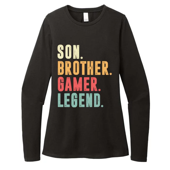 Son Brother Gamer Legend Gift Womens CVC Long Sleeve Shirt