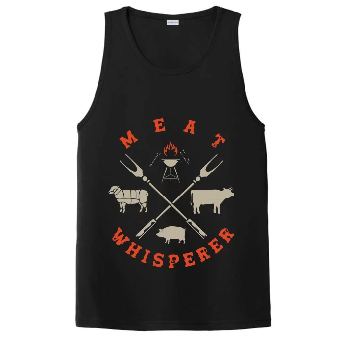 Smoked BBQ Grilling Meat Smoking Meat Whisperer Barbecue Performance Tank