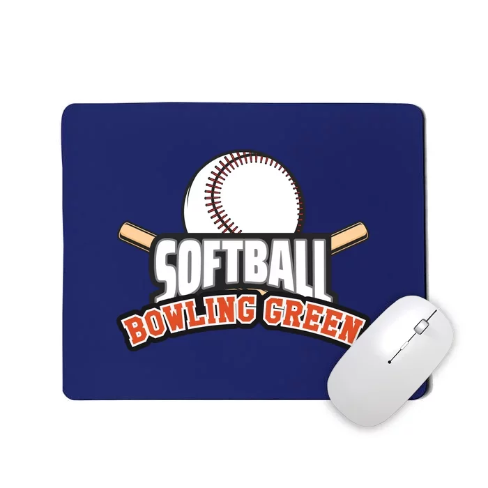 Softball Bowling Green Mousepad