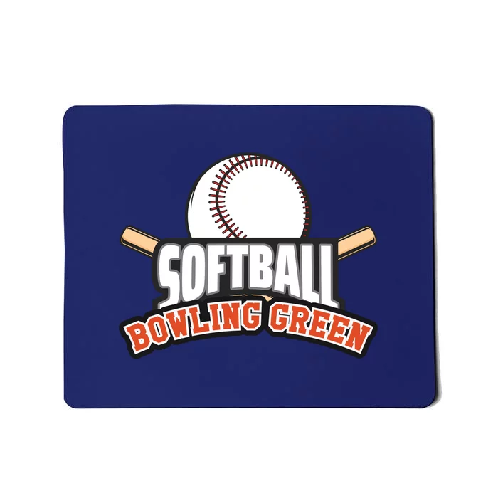 Softball Bowling Green Mousepad