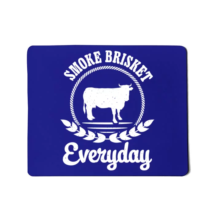 Smoke Brisket Grilling Barbecue Smoke Brisket Gift Mousepad