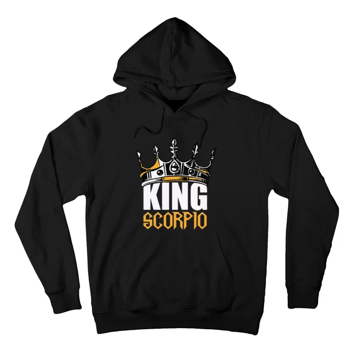 Scorpio Birthday Gifts King Scorpio Zodiac Hoodie