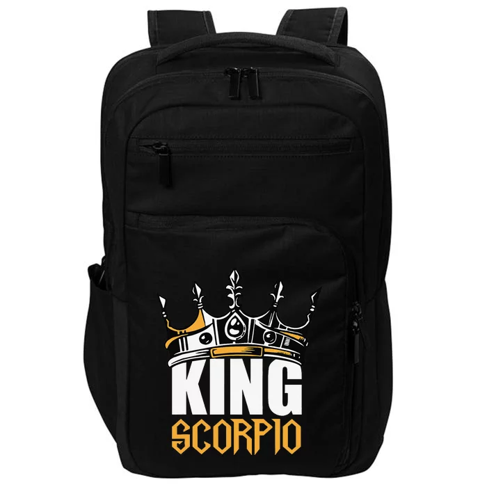 Scorpio Birthday Gifts King Scorpio Zodiac Impact Tech Backpack