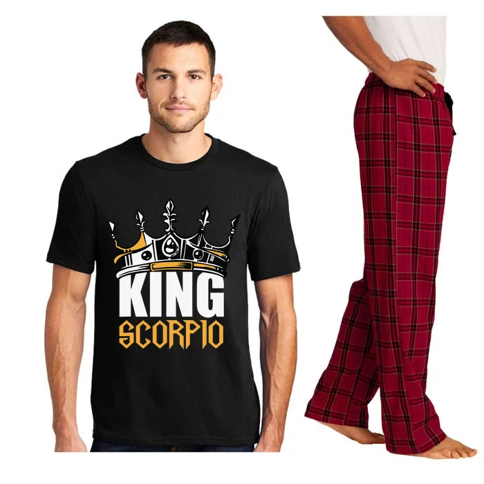 Scorpio Birthday Gifts King Scorpio Zodiac Pajama Set