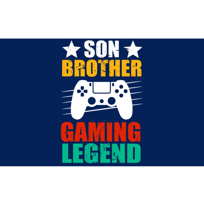 Son Brother Gaming Legend Bumper Sticker