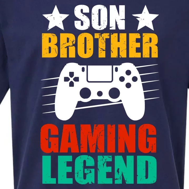 Son Brother Gaming Legend Sueded Cloud Jersey T-Shirt