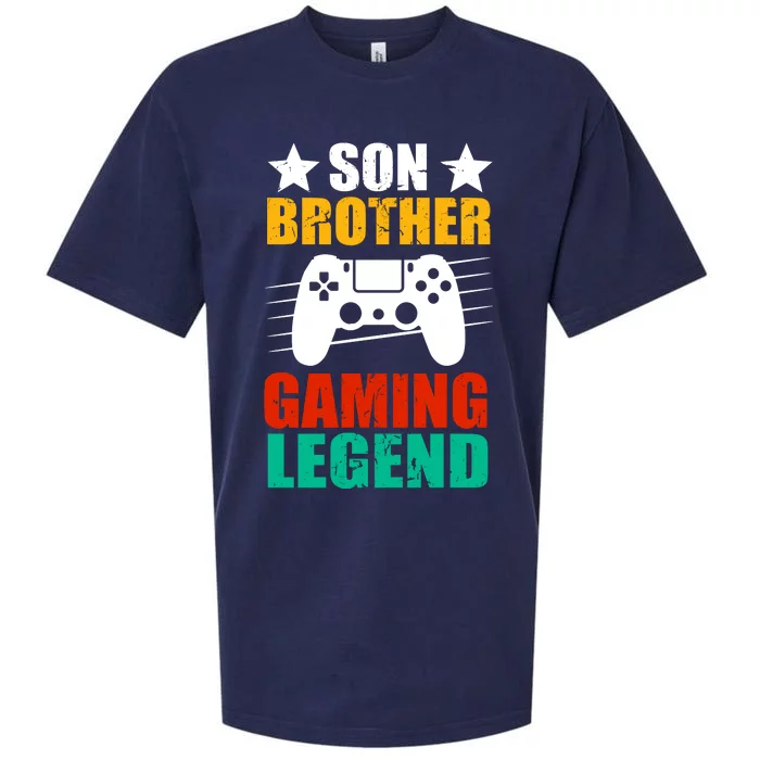 Son Brother Gaming Legend Sueded Cloud Jersey T-Shirt