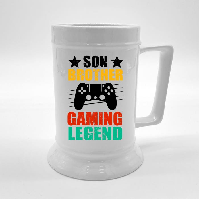 Son Brother Gaming Legend Front & Back Beer Stein