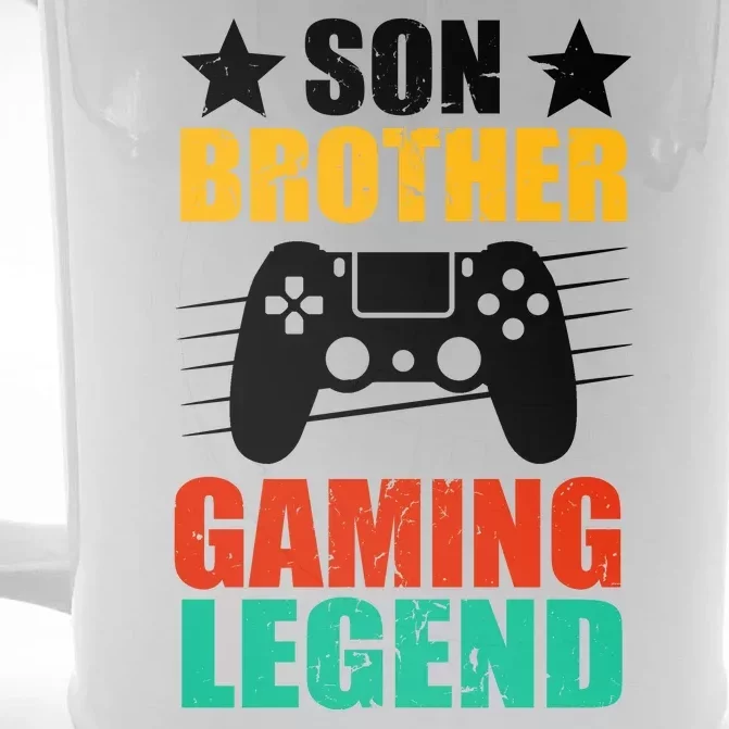 Son Brother Gaming Legend Front & Back Beer Stein